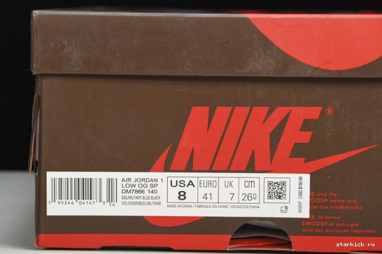 OG JORDAN RETRO DM7866--140  1  LOW SCOTT SP TRAVIS DM7866--140 0808